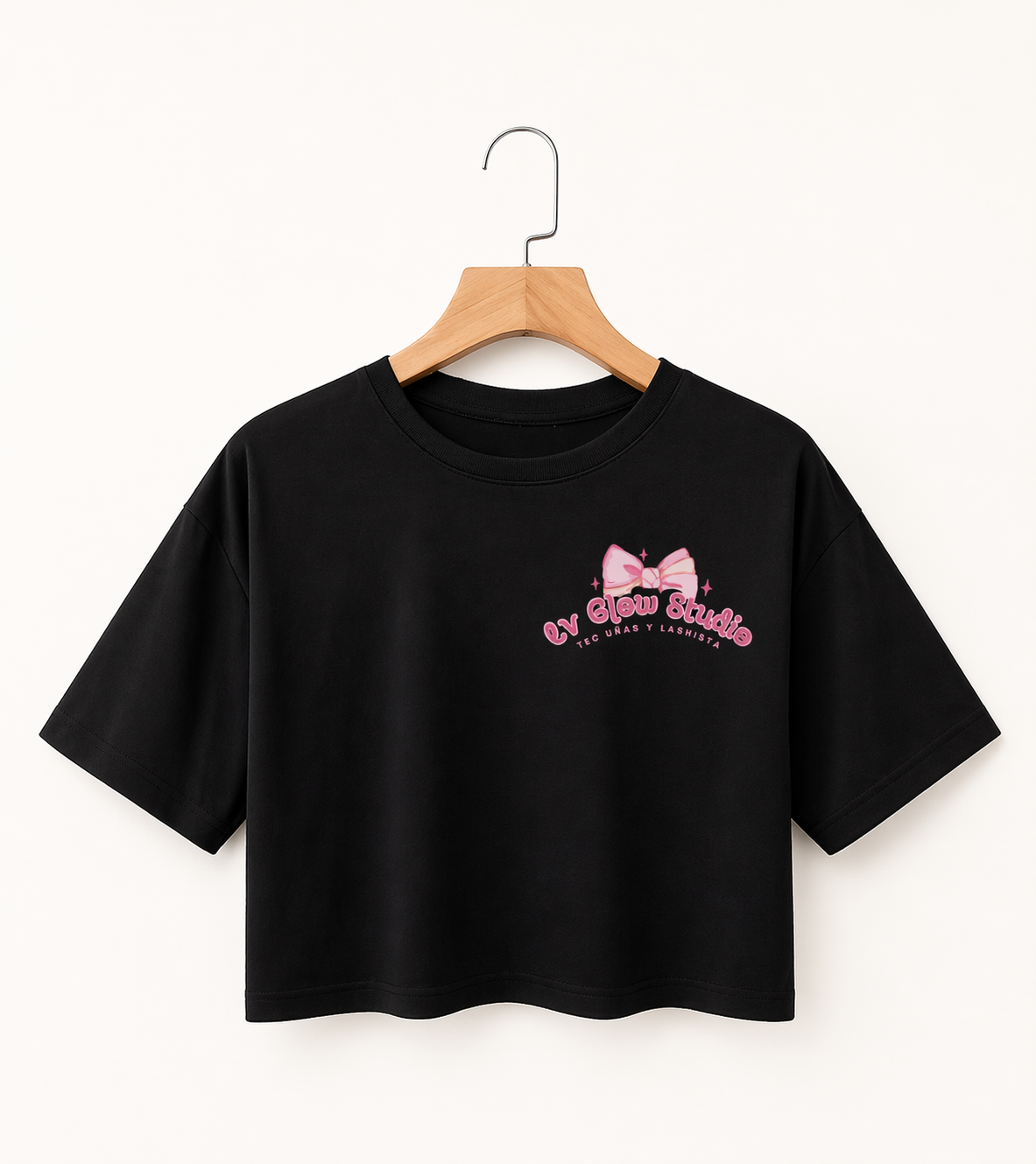 Pink bow top