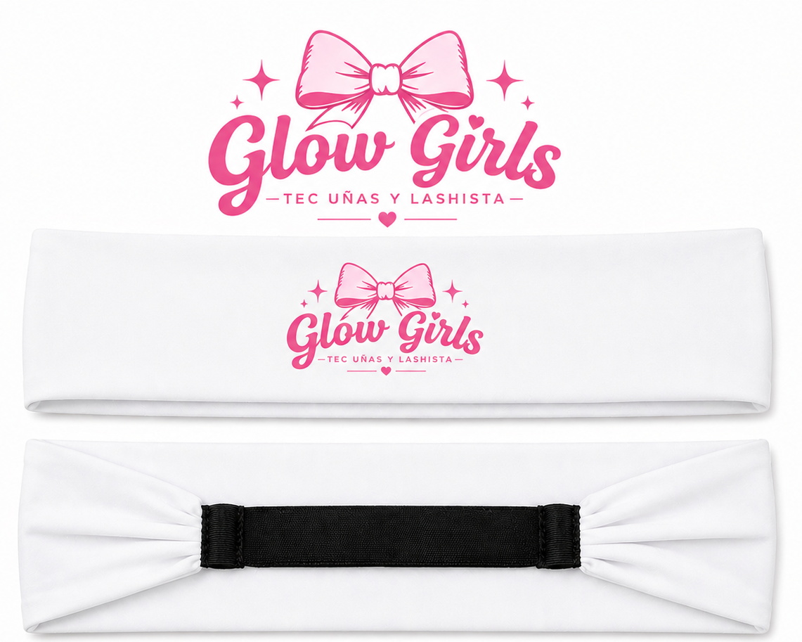Glow Hair Band White